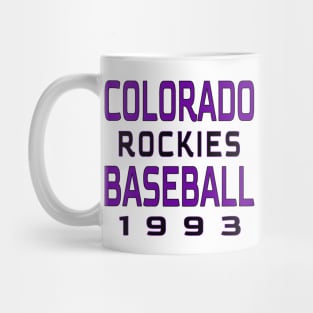 Colorado Rockies Baseball Classic Mug